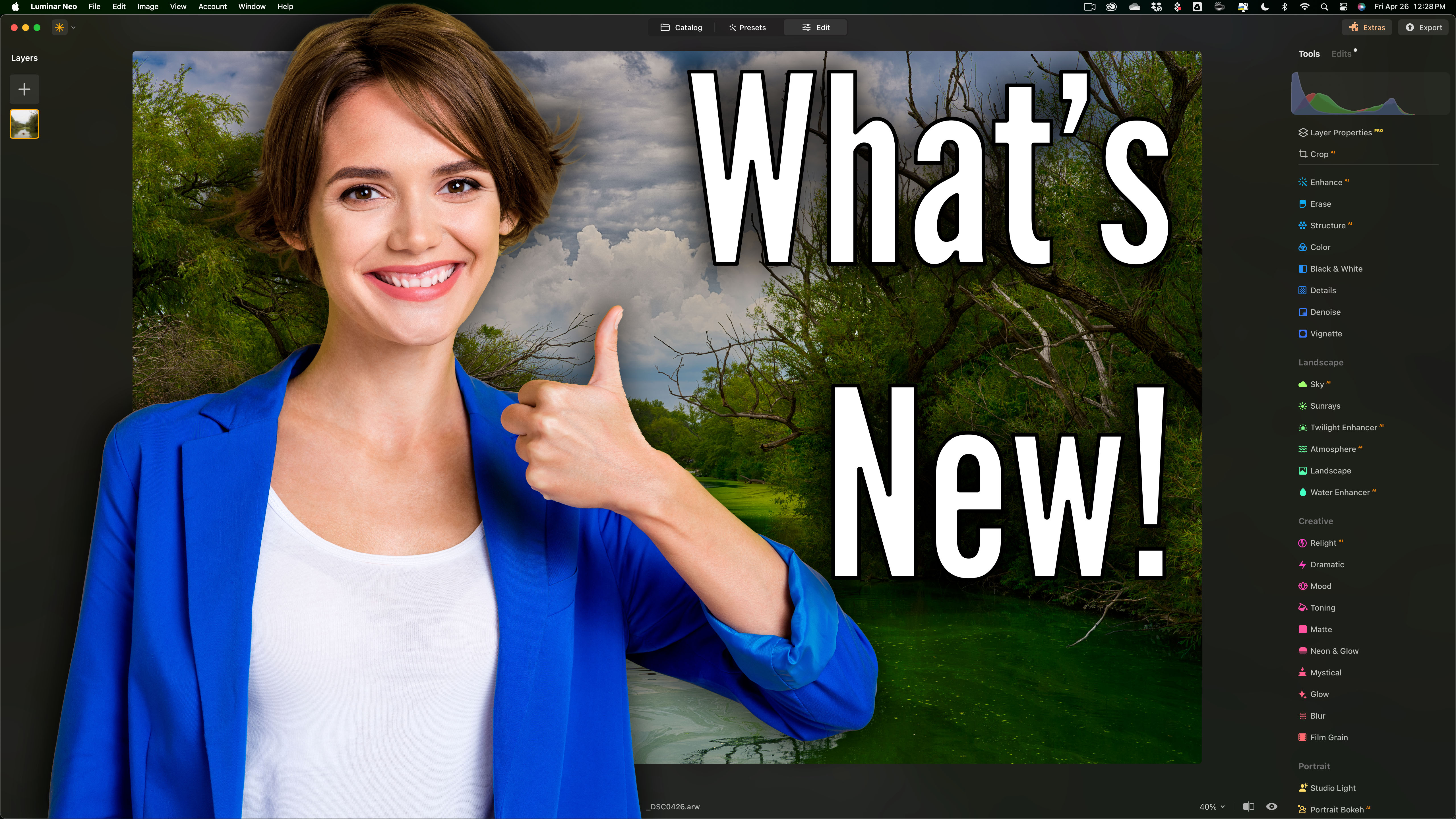 What's NEW in Luminar Neo ver 1.19.1