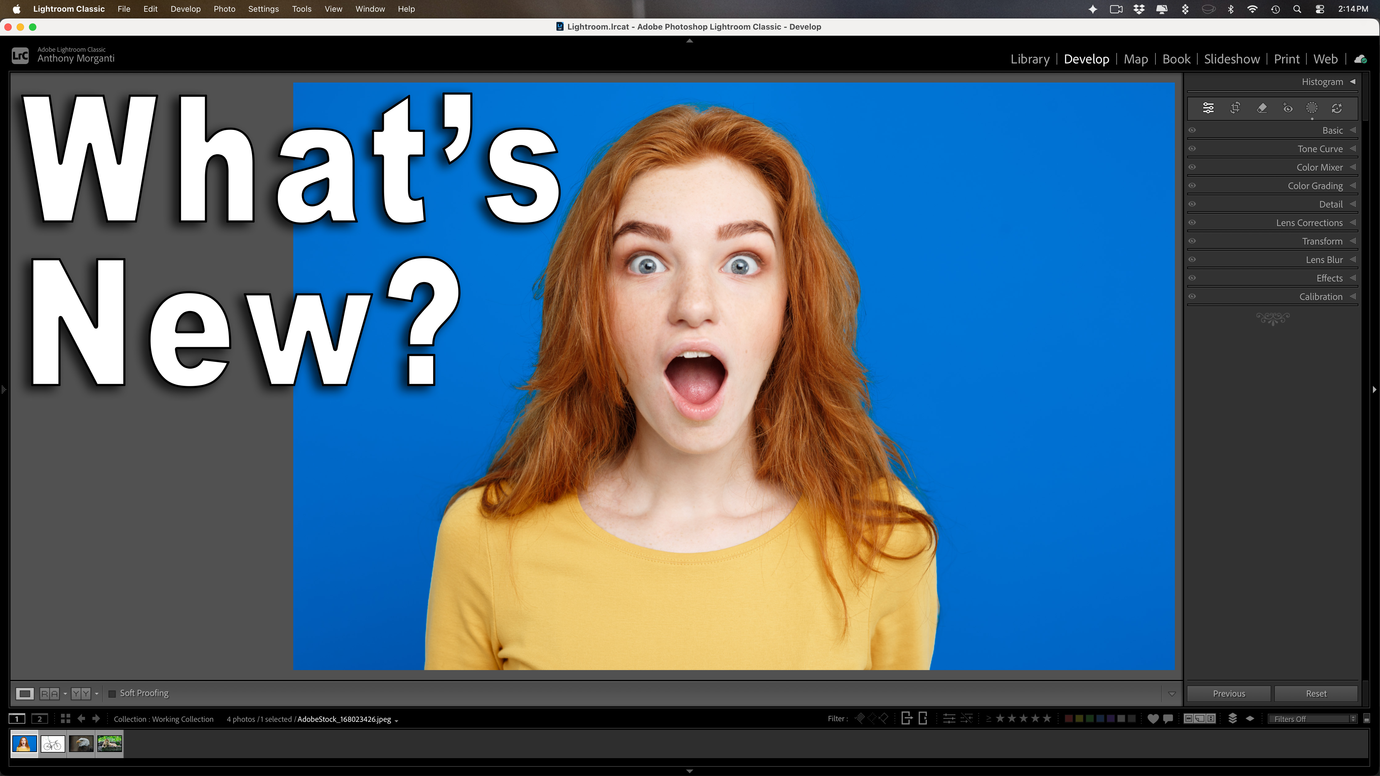 In this lesson, I go over the new features found in the latest version of Lightroom Classic, version 15.4.  
