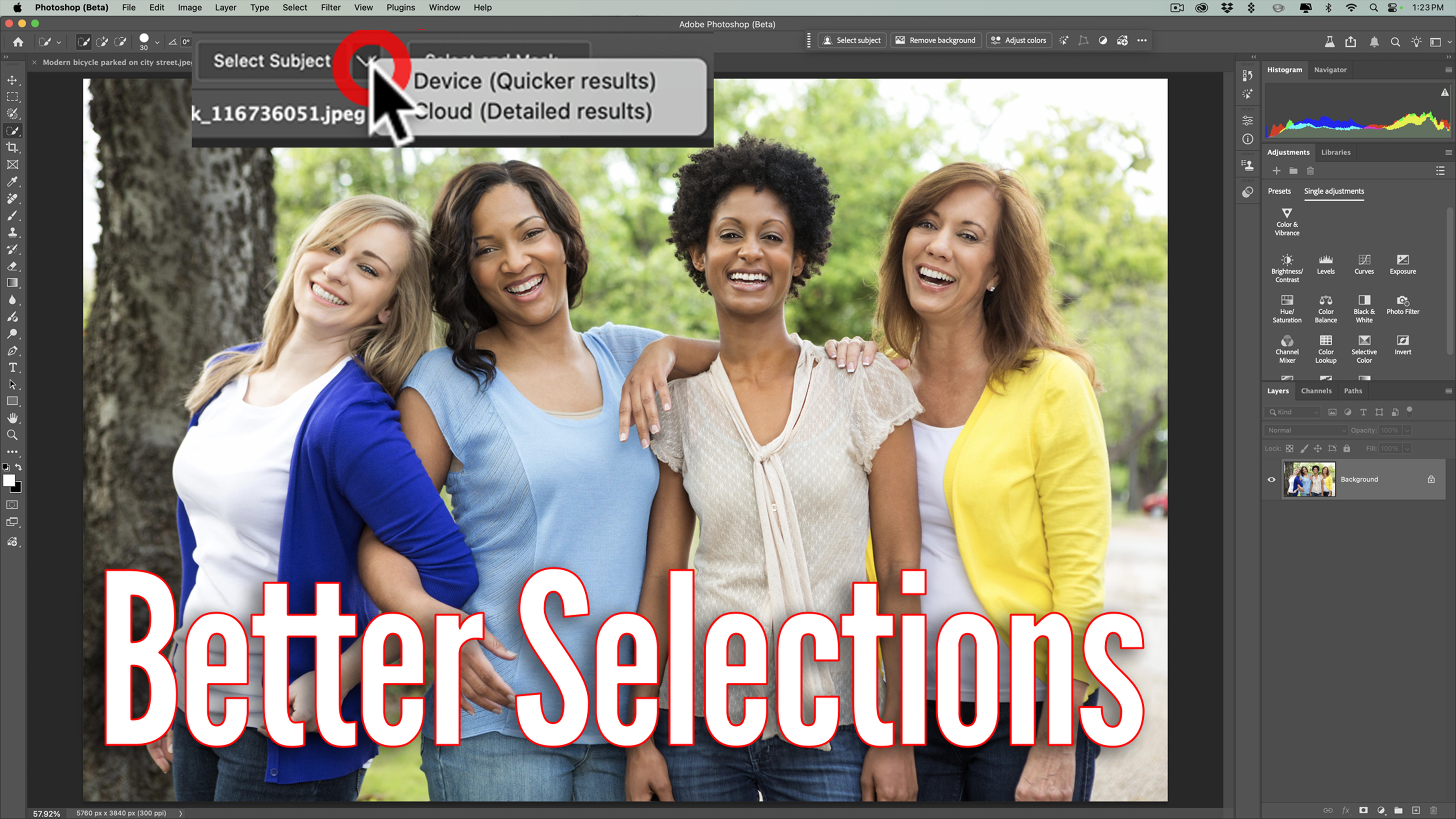 Selections Are Getting BETTER & BETTER in PHOTOSHOP!