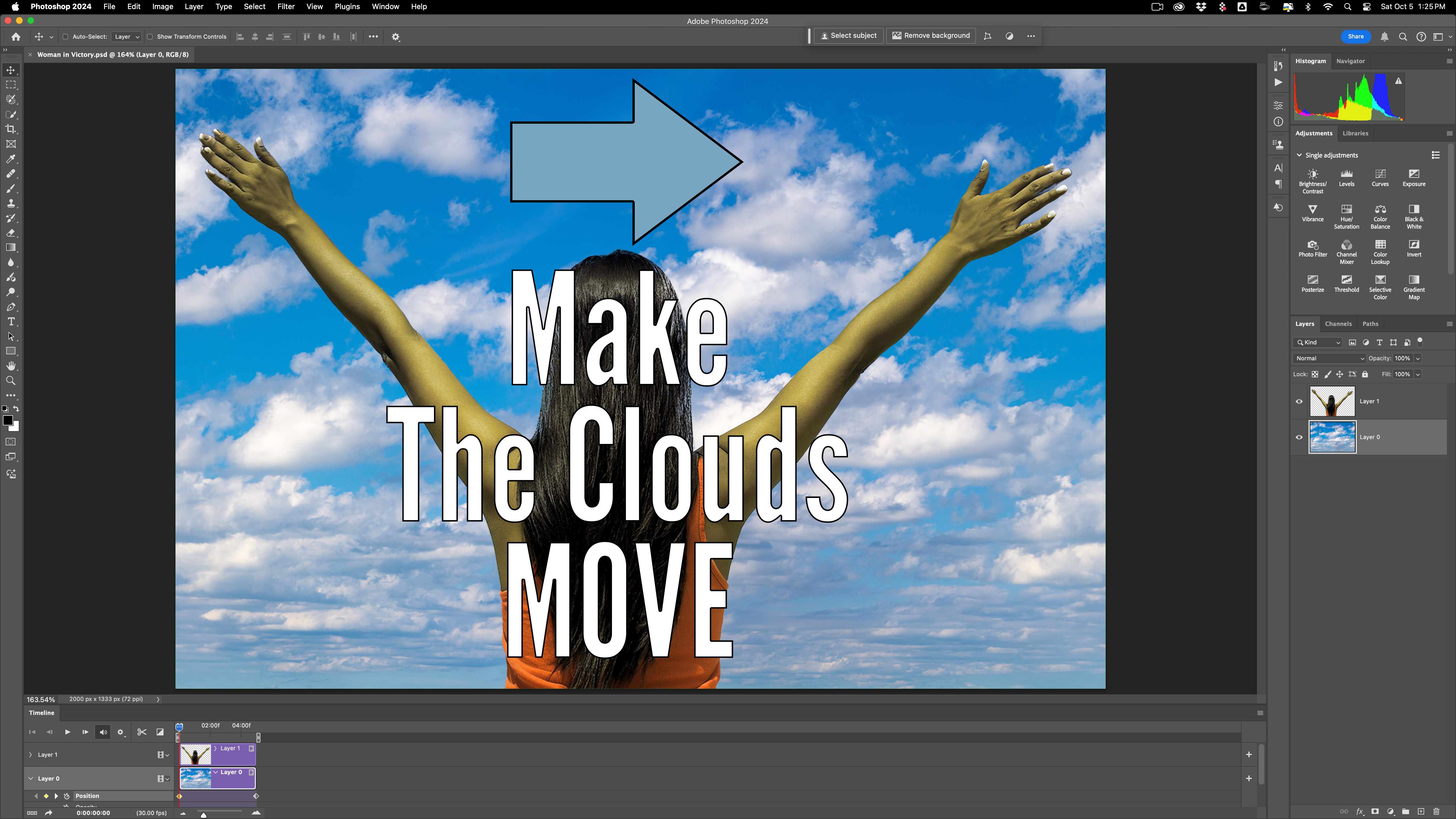 How To Animate a Photograph in Photoshop