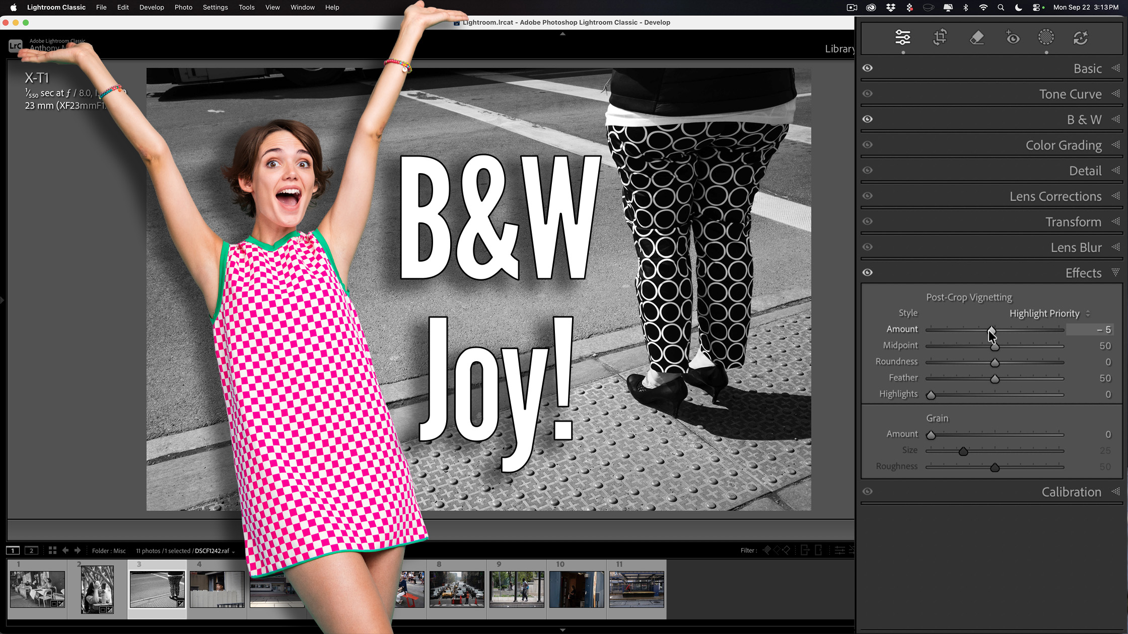 B&W Button OR B&W Profile? Which is Right in Lightroom?