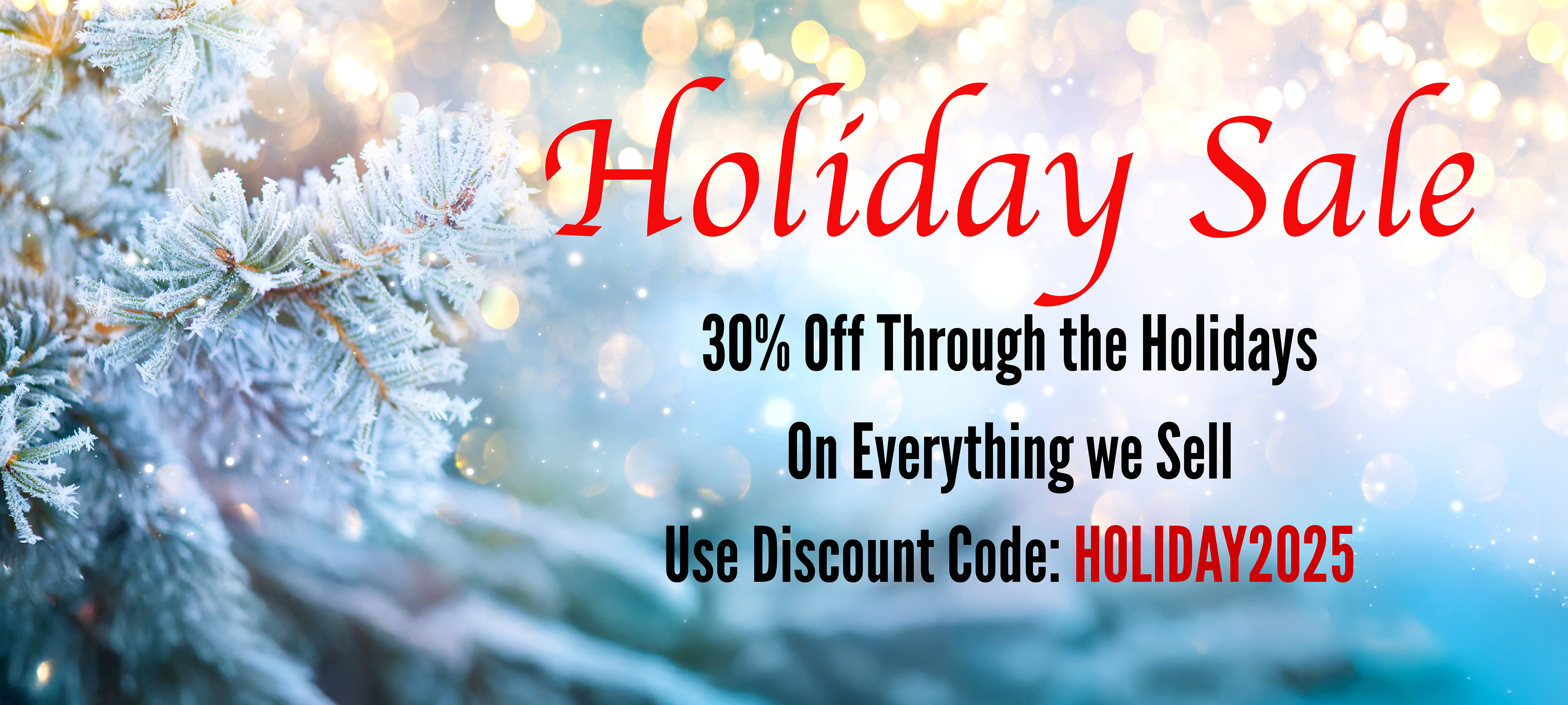 2025 Holiday Sale
