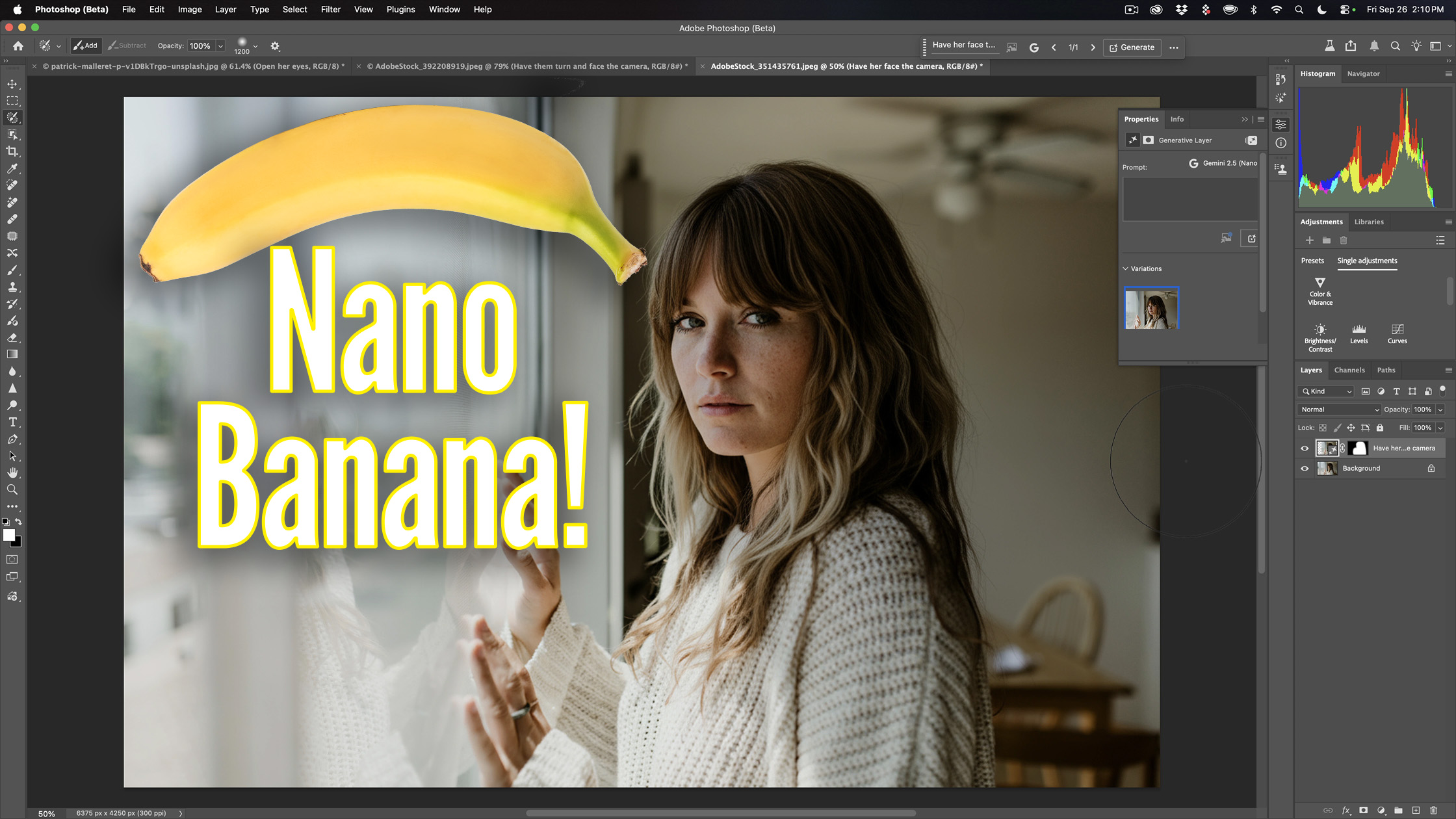 Nano Banana is NOW Part of PHOTOSHOP!