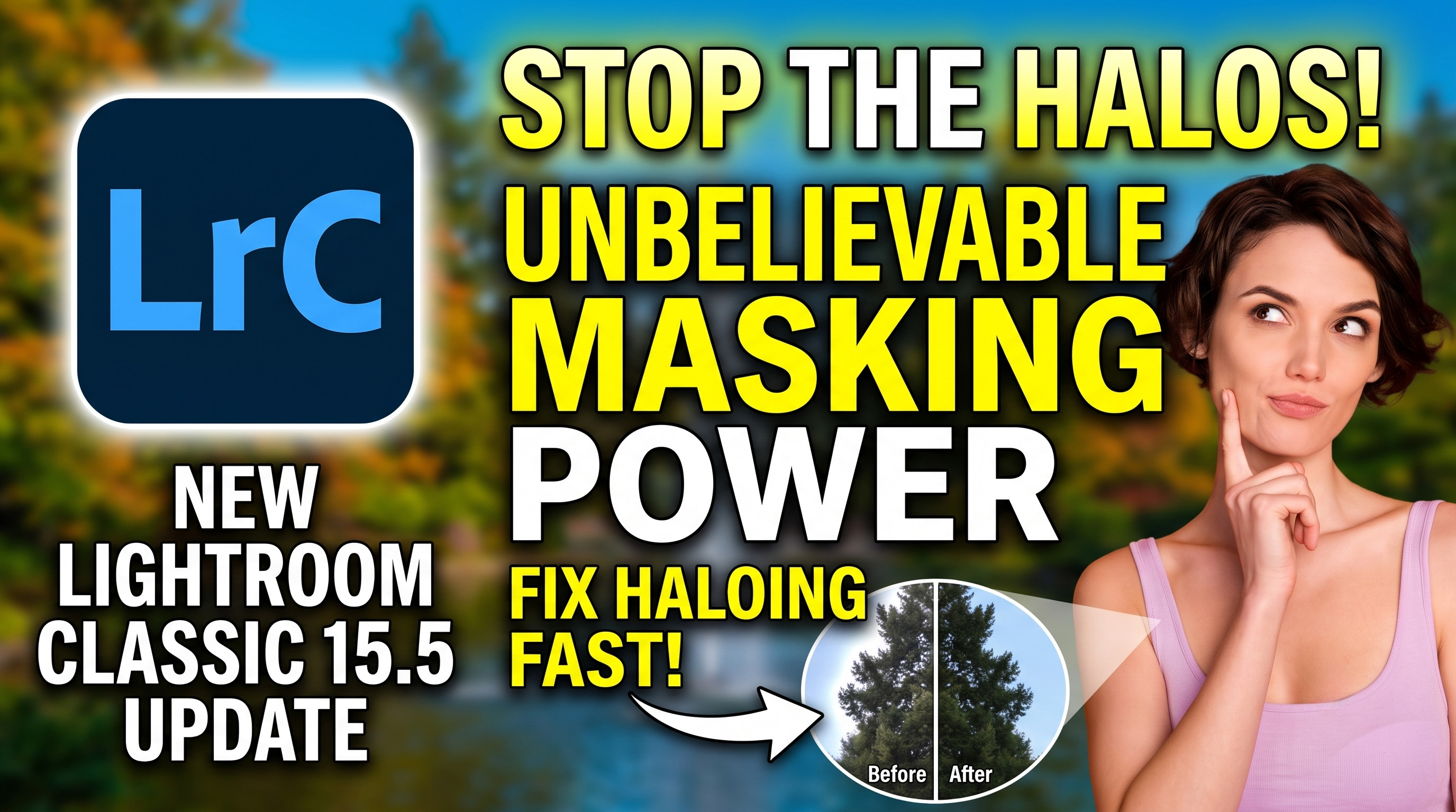 NEW Lightroom Classic 15.5 Update: Masking Controls & Render to DNG